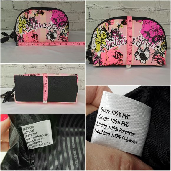 VICTORIA'S SECRET 'OBSESSED' LIMITED-EDITION TOP-ZIP 'VS' BOW & CHARM BAGGETT - Picture 9 of 16